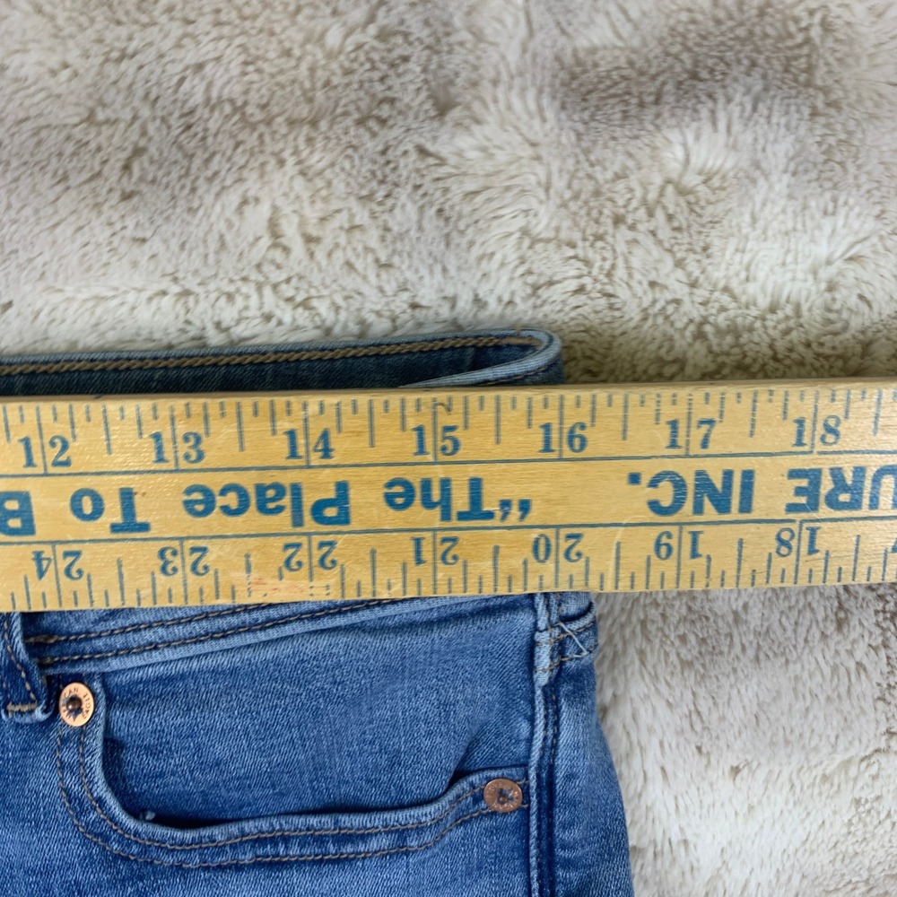 American Eagle Jeans Kick Boot Next Level Stretch Size 10 32W Low Rise Bootcut - Picture 5 of 10